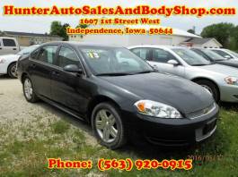 2013 Chevrolet Impala Black 4 Door Car for Sale