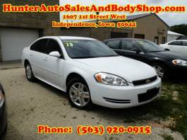 2013 Chevrolet Impala White 4 Door Car for Sale