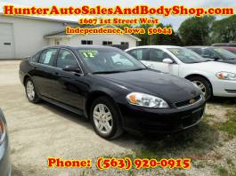 2012 Chevrolet Impala Black 4 Door Car for Sale